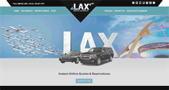 Desktop Screenshot of laxairportcarservice.com